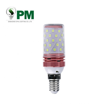 China wholesale 220v corn led light bulbs E14 12 16 watts Energy Saving Lamp warm white Led Bulb Light